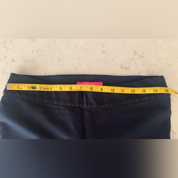 Lilly Pulitzer High-Rise Merrin Bi-Stretch Pant in Navy NWT - Size 10 - Picture 9 of 11